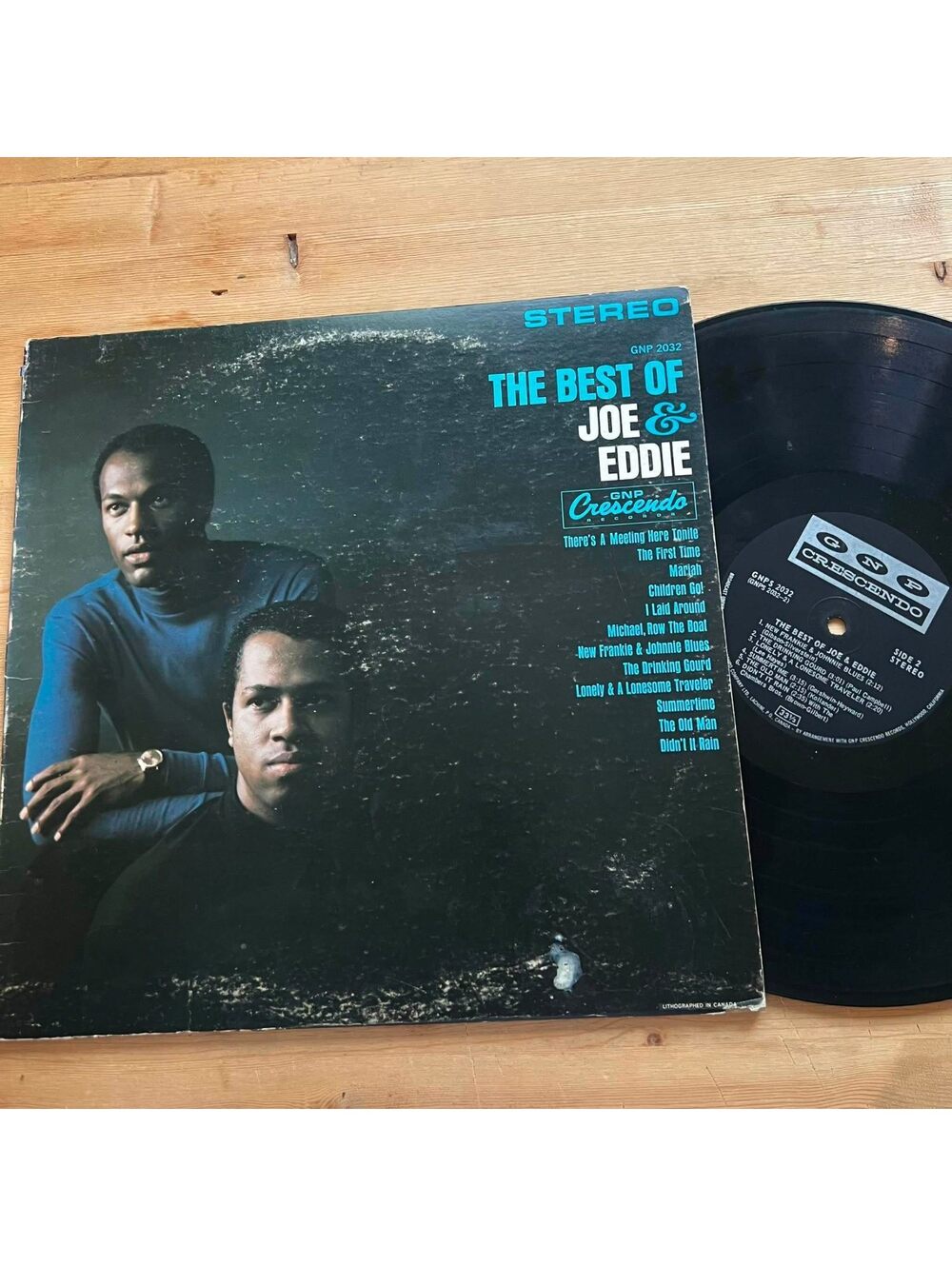 Joe & Eddie - The Best of Joe & Eddie 33rpm VG+ VR29